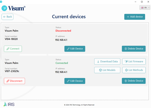 Logiciel Visum Master pour analyseur NIR